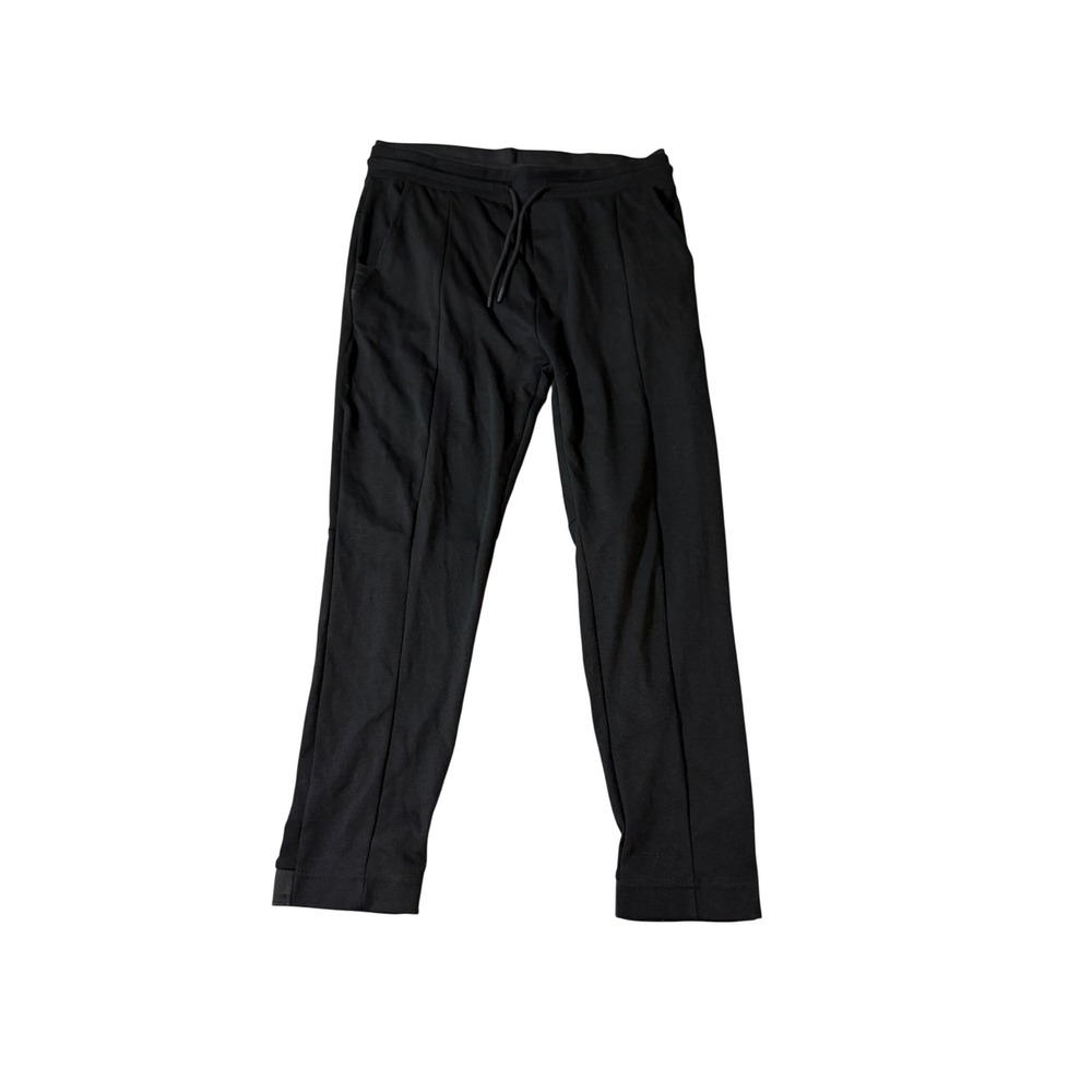 Zara Women‎ Size Large Drawstring Black Stretch Joggers Athletic Lounge Causal